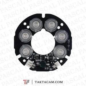 LED آی آر دوربین مداربسته مدل F-6-S6