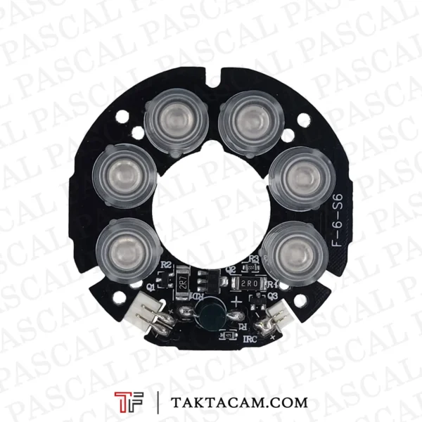 LED آی آر دوربین مداربسته مدل F-6-S6
