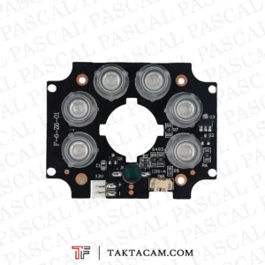 LED آی آر دوربین مداربسته مدل F-6-Z6-01
