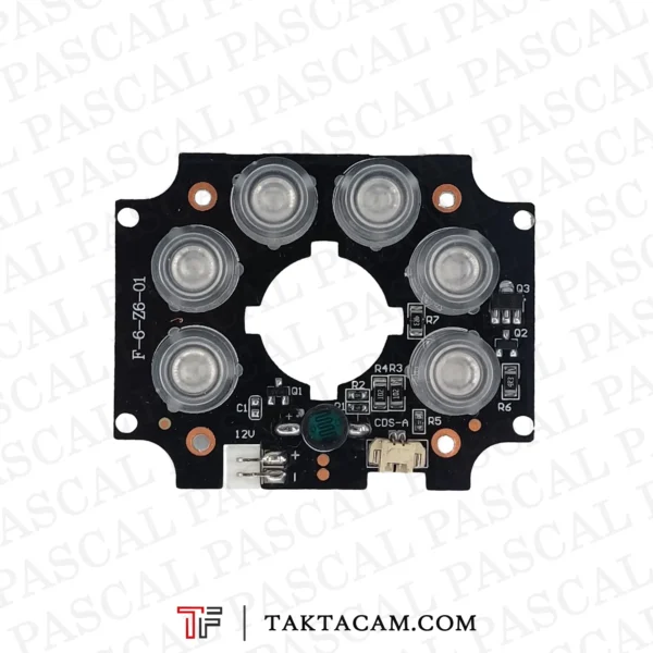 LED آی آر دوربین مداربسته مدل F-6-Z6-01