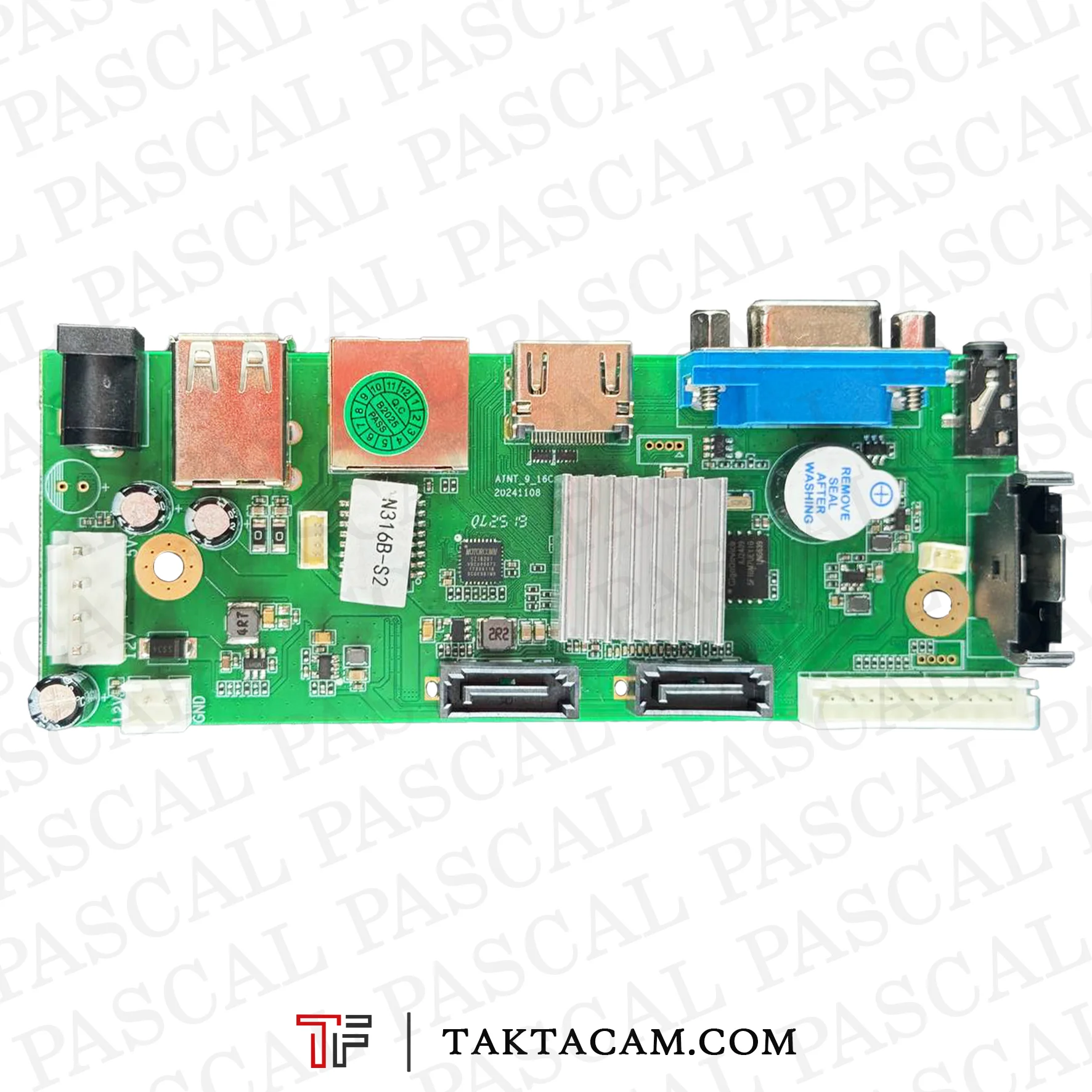 برد دستگاه ان وی آر (NVR) 16 کانال RUISION